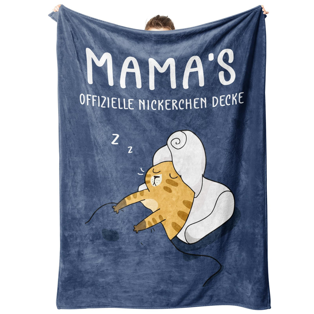 Geschenke für Mama – Lustige Kuscheldecke für Mama in besonders weicher Qualität – Geburtstagsgesche