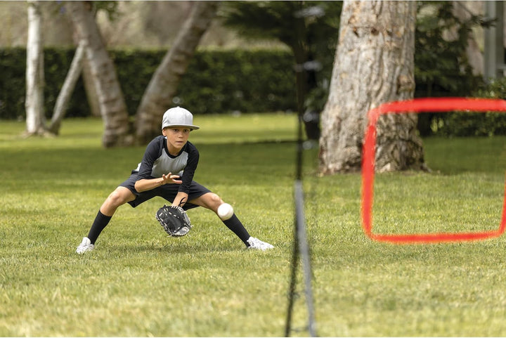 SKLZ PitchBack Baseball und Softball Pitching Netz und Rebounder