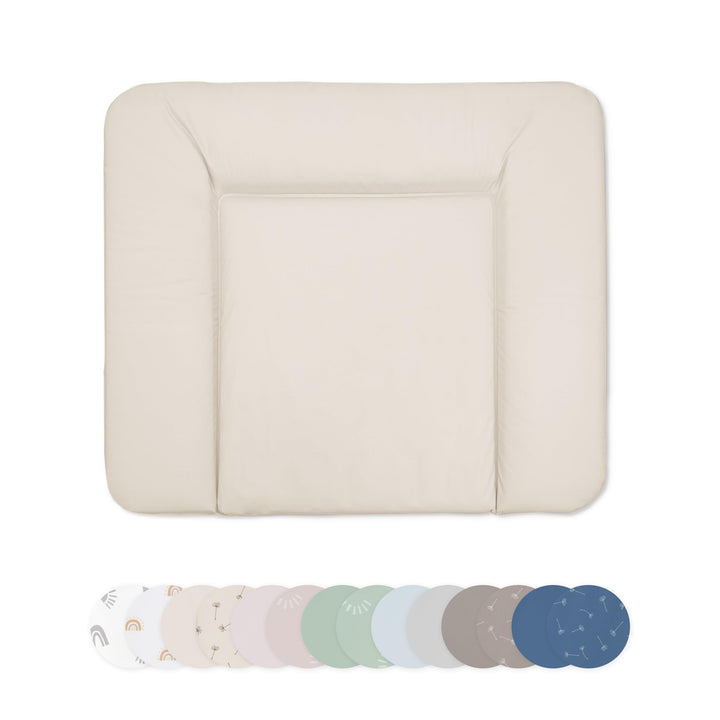 Ehrenkind® Abwaschbare Wickelauflage - Hygienisch, Sicher und Vielseitig in Beige | Wickelauflage 72