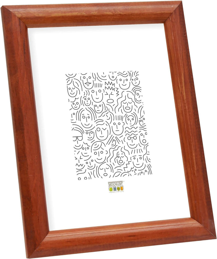 Deknudt Frames Bilderrahmen Grösse (Bild): 50 cm H x 40 cm B, Farbe: Braun 40 x 50 cm Braun, 40 x 50