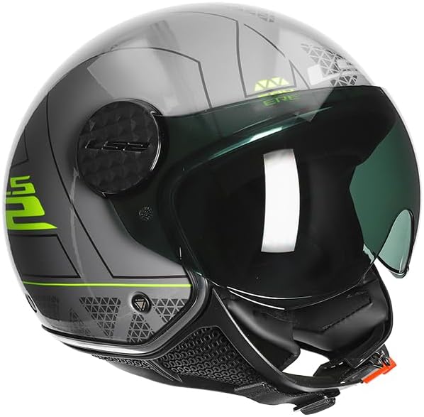 LS2, Casque jethelm Sphere lux linus Nardo grau, S, S Nardo grau