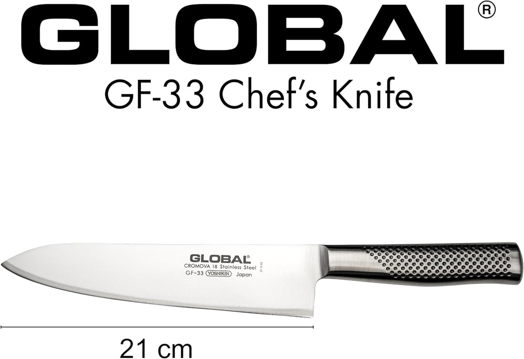 Global GF33 Kochmesser, 21 cm (GF-33)