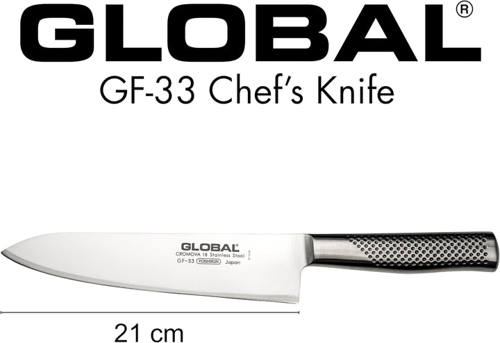 Global GF33 Kochmesser, 21 cm (GF-33)