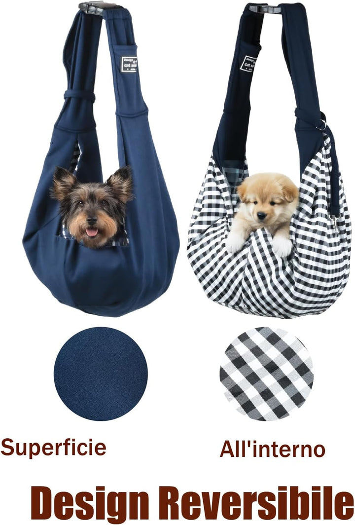 Hundetasche, verstellbare Reisetasche für kleine Hunde
