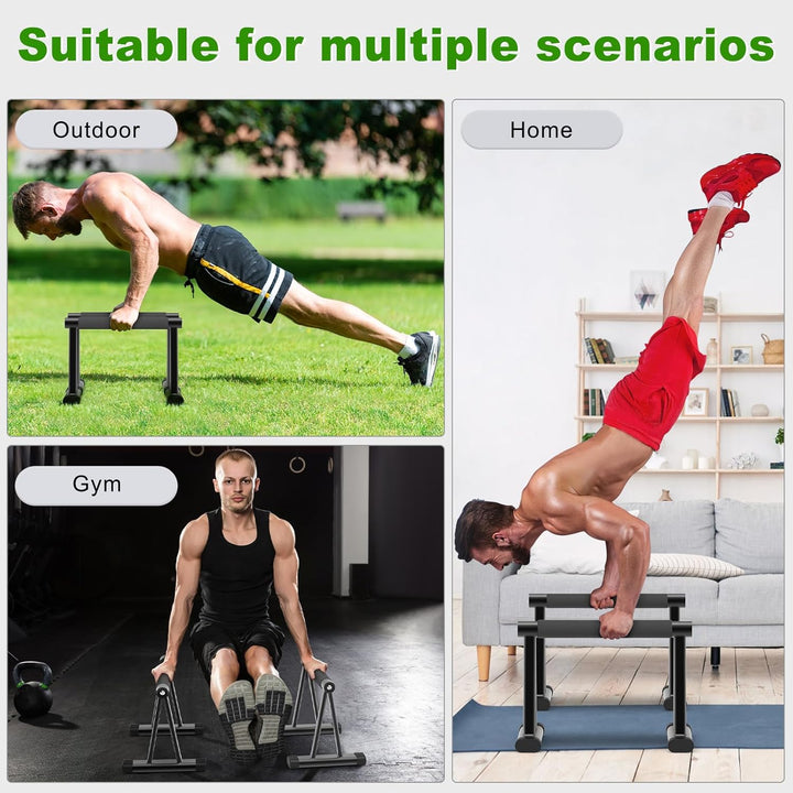 Dolibest Liegestützgriff, Calisthenics Parallettes Push up Griffe Fitness Handstand Boden rutschfest