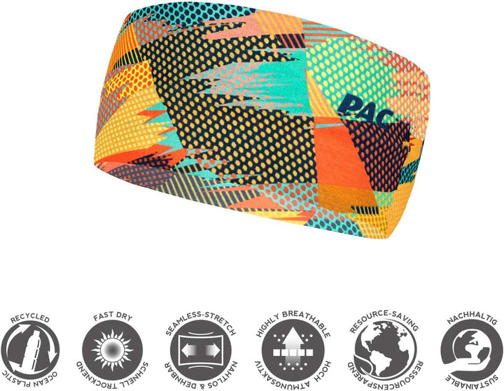 P.A.C. Ocean Upcycling Headbands - aus Meeresplastik hergestellt, umweltfreundliche Herstellung, nac