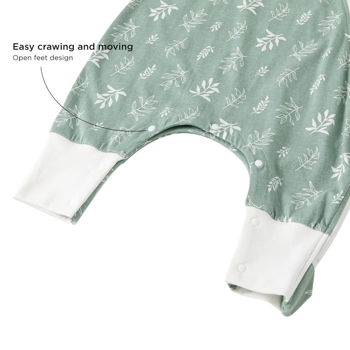 Duomiaomiao Schlafsack Sommer, Schlafsack mit füssen 0.5 tog, Dünne Sommerschlafsack mit füssen, 100