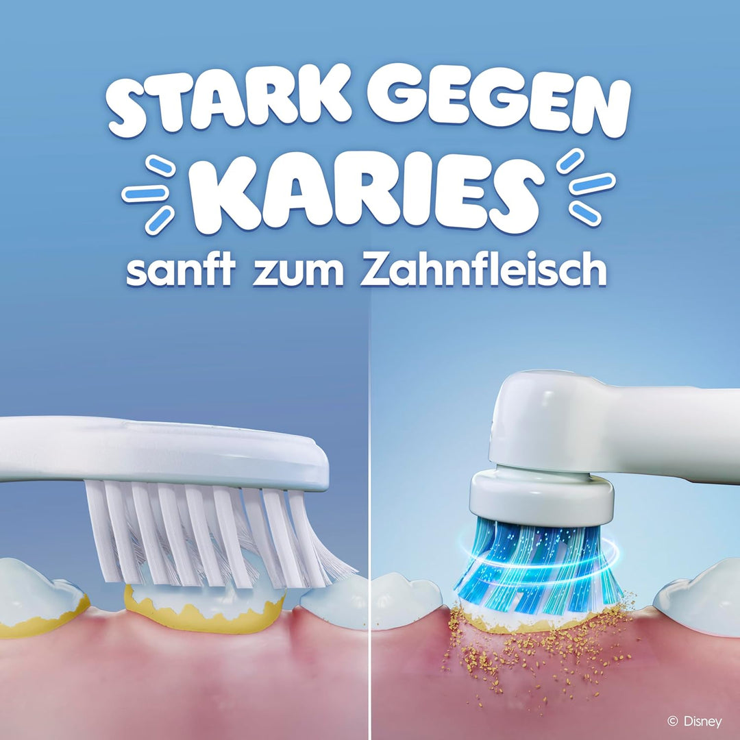Oral-B Pro Kids König der Löwen Aufsteckbürsten für elektrische Zahnbürste, 8 Stück, extra weiche Bo