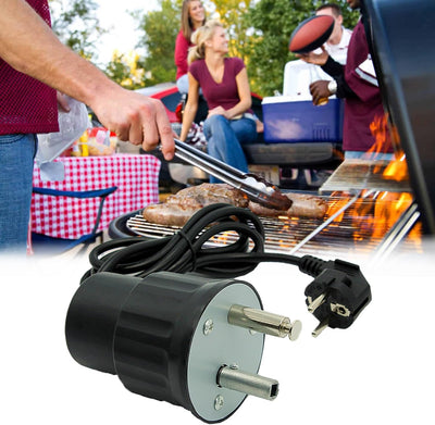 GAESHOW Grillmotor FD801B ABS Barbecue Rotator Motor Grill Elektrische Maschine Outdoor BBQ Werkzeug