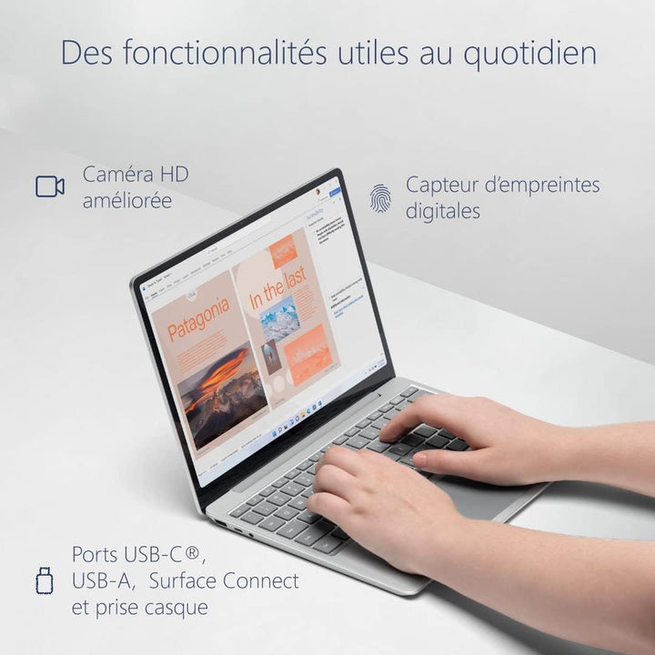 MICROSOFT Surface Laptop GO 2 256 - Plat