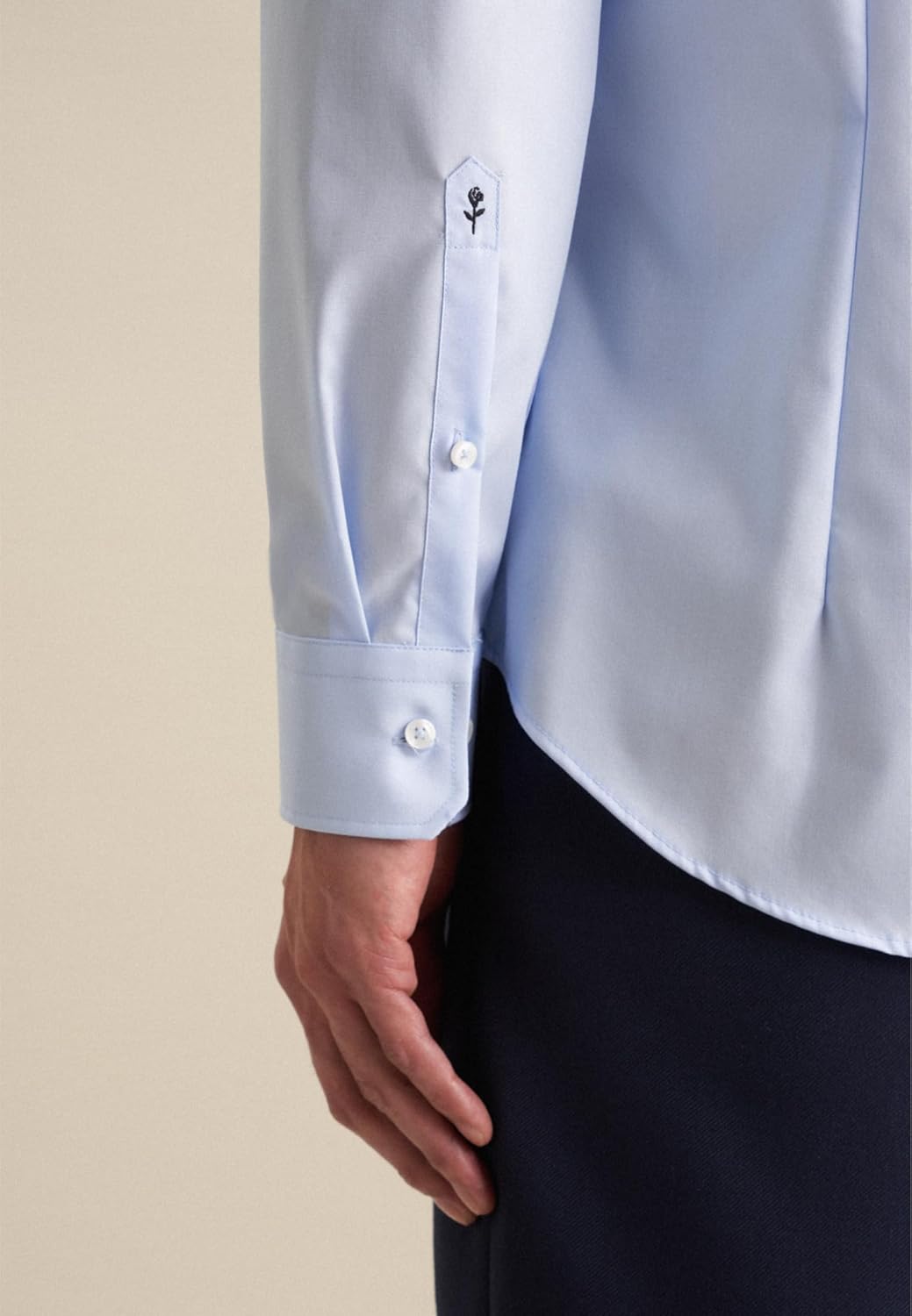 Seidensticker Herren Business-Hemd - Extra Slim Fit - Bügelfrei - Kent-Kragen - Langarm - 100% Baumw