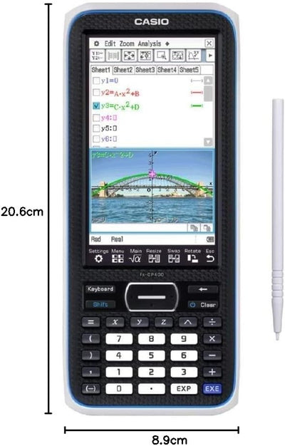 Casio Classpad II (fx-CP400) Graphischer Taschenrechner (französisches Modell)