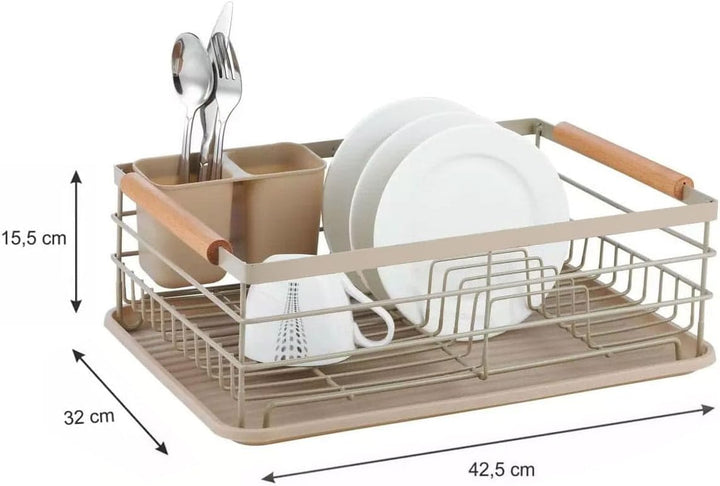 KING HOFF Geschirrtrockner (Beige), Beige