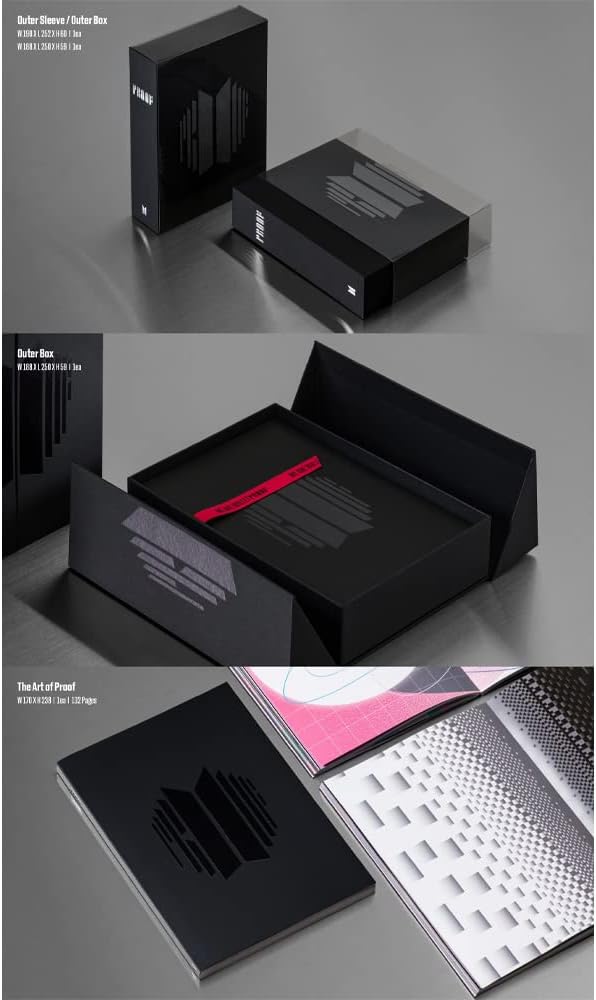BTS - PROOF Album Standard Edition [Incl. Weverse Pre-Order Benefit] (Without Poster), Without Poste