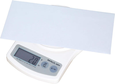 Briefwaage MAULalpha mit weiss 2000 g, weiss 2000 g