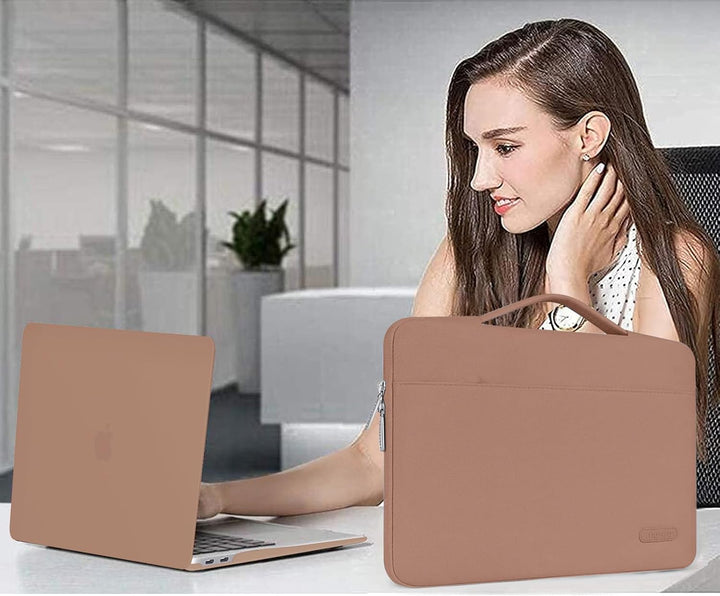 MOSISO Kompatibel mit MacBook Air 13 Zoll Hülle M1 2021 2020-2018 A2337 A2179 A1932, Hülle für MacBo