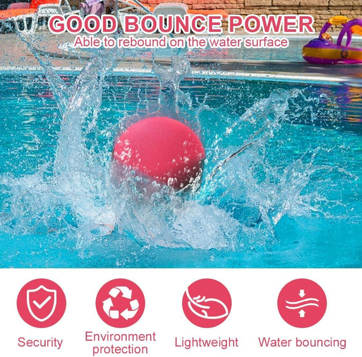 Wasserspringball, 3 Stück Wasserball Wasser Flummi Springender Ball auf Wasser, Schnelltrocknender L
