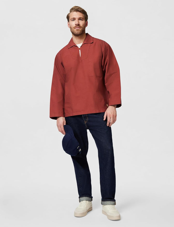 Armor Lux Herren Sweatshirt XXS Rot (Rouille 638), XXS Rot (Rouille 638)