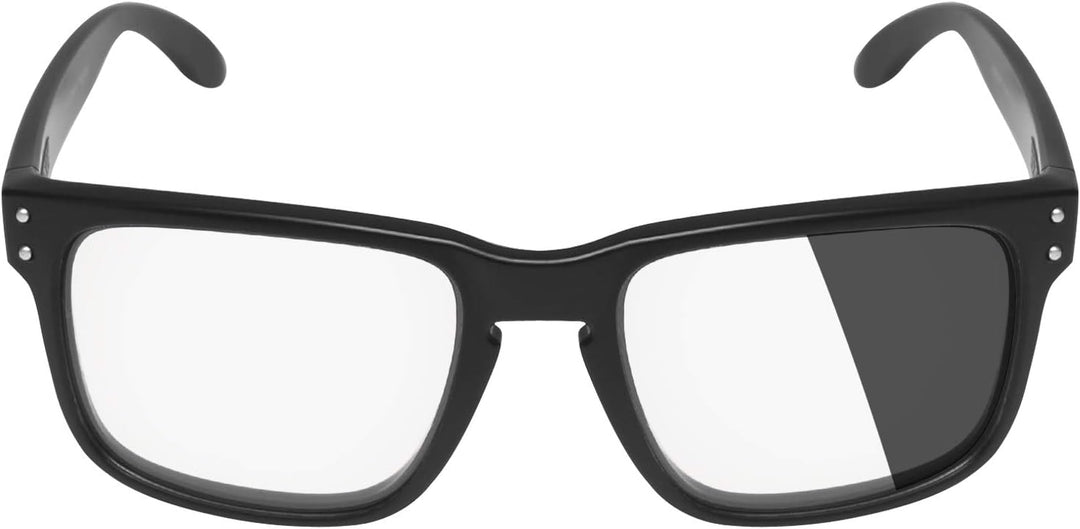 Mryok Ersatzgläser für Oakley Holbrook OO9102 - Options Nicht Polarisiert - Eclipse Grey Photochromi