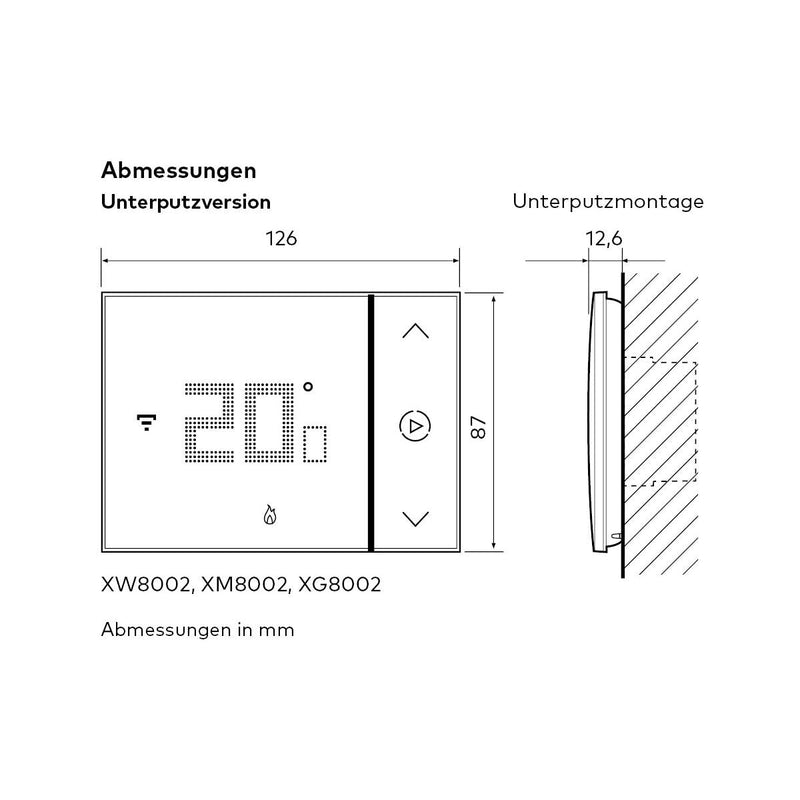 BTicino, Vernetztes Thermostat, WLAN-Schnittstelle, Booster-Funktion, programmierbare Temperatursteu