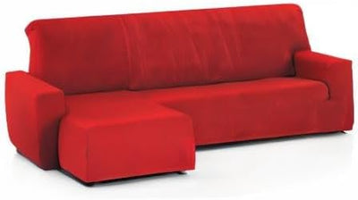 Martina Home - Bezug für Chaiselongue, Modell Túnez, Rot, kurzes Eckteil Links kurzer linker Arm (Vo