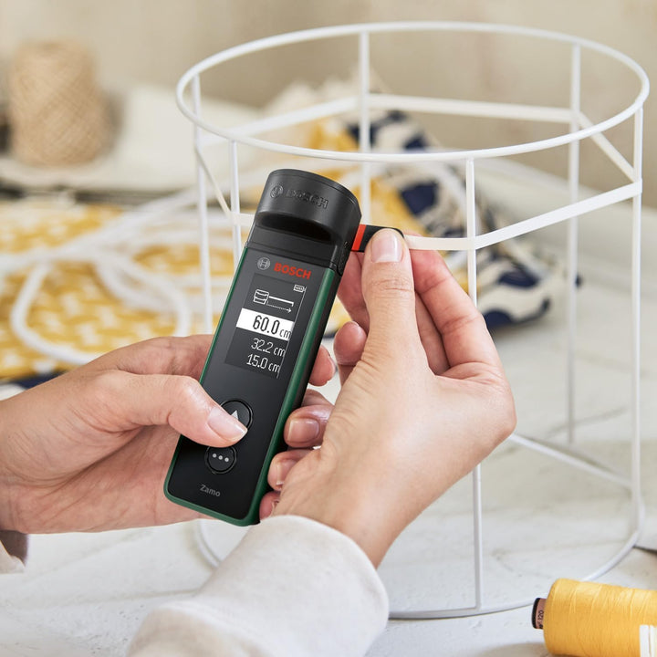 Bosch Lasermessgerät Zamo Tape Adapter (Zubehör für Zamo 4. Generation, zum präzisen Messen von kurz