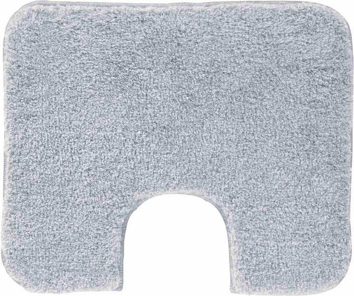Grund Melange Badteppich, Acryl, Silber, 50 x 60 cm 50 x 60 cm Silber, 50 x 60 cm Silber