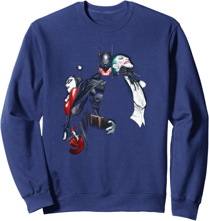 Batman Joker Harley Choke Sweatshirt