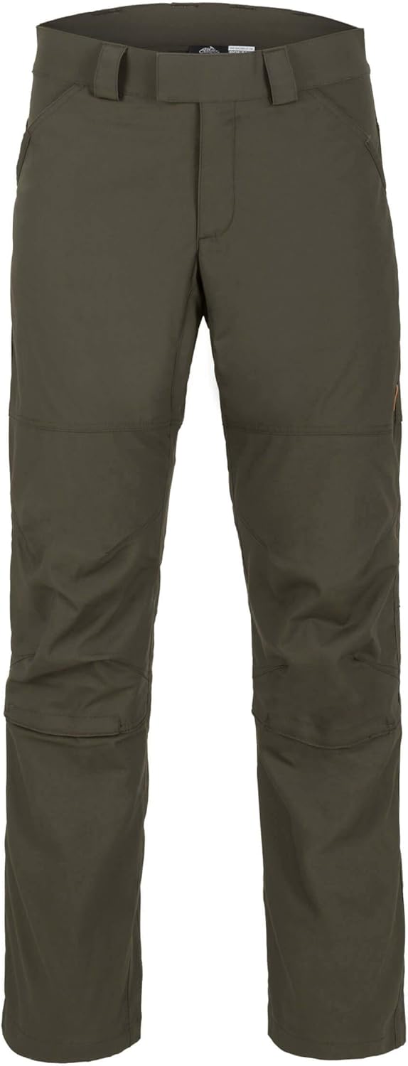 Helikon-Tex Woodsman Pants - Black 32W / 32L Taiga Grün/Schwarz, 32W / 32L Taiga Grün/Schwarz