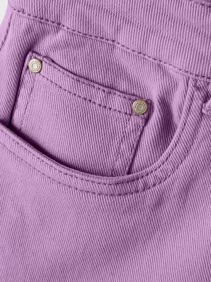 ONLY & SONS Mädchen Nlftazza Twi Hw Wide Pant Noos 170 Pale Pansy, 170 Pale Pansy