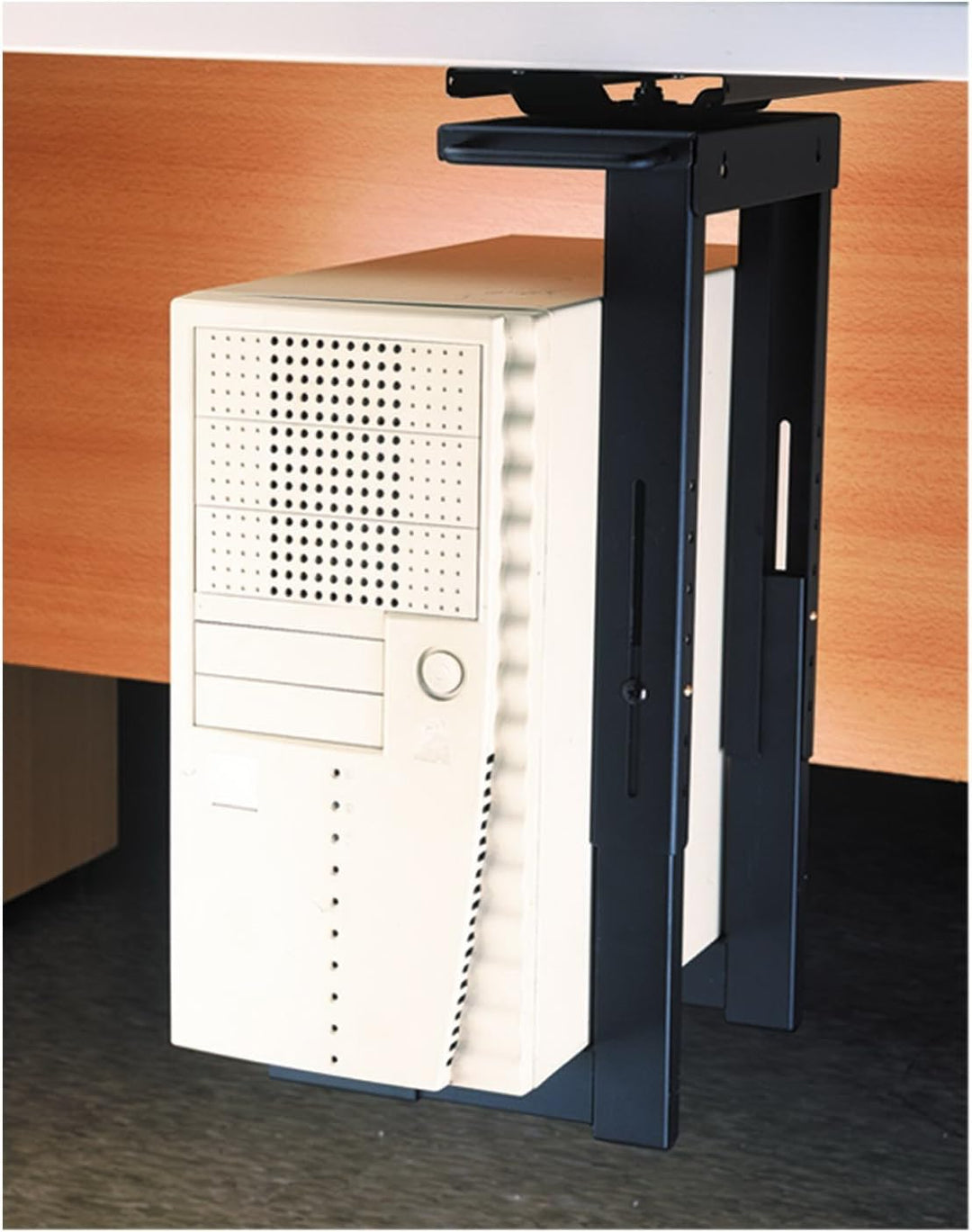 LINDY PC-Halterung zum Anbringen Unter dem Schreibtisch, 40284 Single, Single