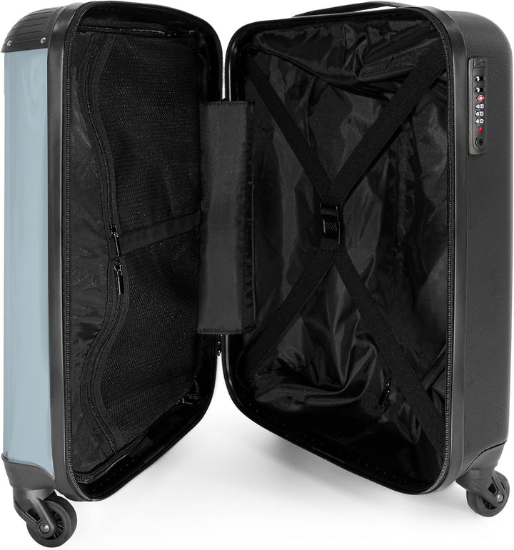 NoBoringSuitcases.com® Kinderkoffer Jungen - Koffer Kinder - Hartschalenkoffer Feuerwehr - Koffer Bl