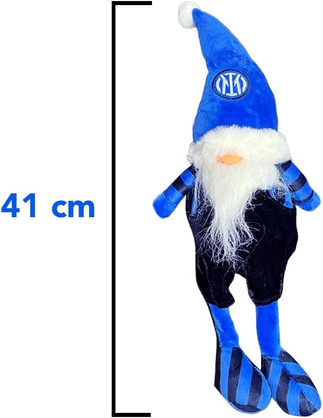 F.C. Inter 41 cm | Schwarz/Hellblau | Offizielles Produkt