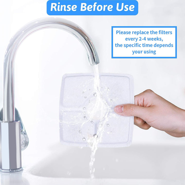 Ersatzfilter für Trinkbrunnen für Haustier, Filter mit Harz und Aktivkohle für Automatischen Blumenw