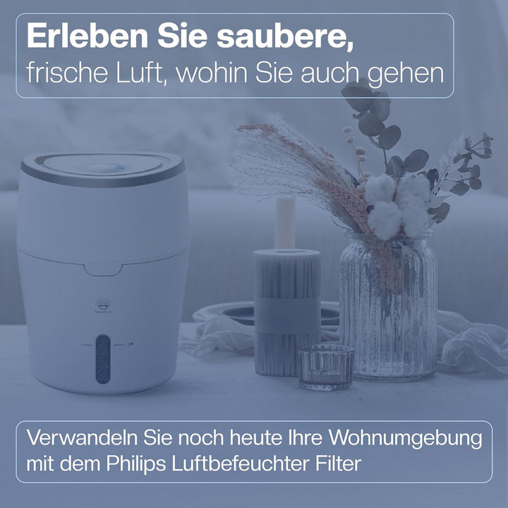 [NEU] 2 Filter für Philips Luftbefeuchter [HU4814, HU4813, HU4811, HU4803 & HU4801 – Ersetzt FY2401]
