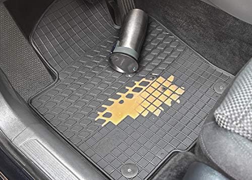 Gummimatten Gummi Fussmatten Satz für VW Volkswagen Golf V/VI/Jetta/Scirocco/Skoda Octavia II/Seat A