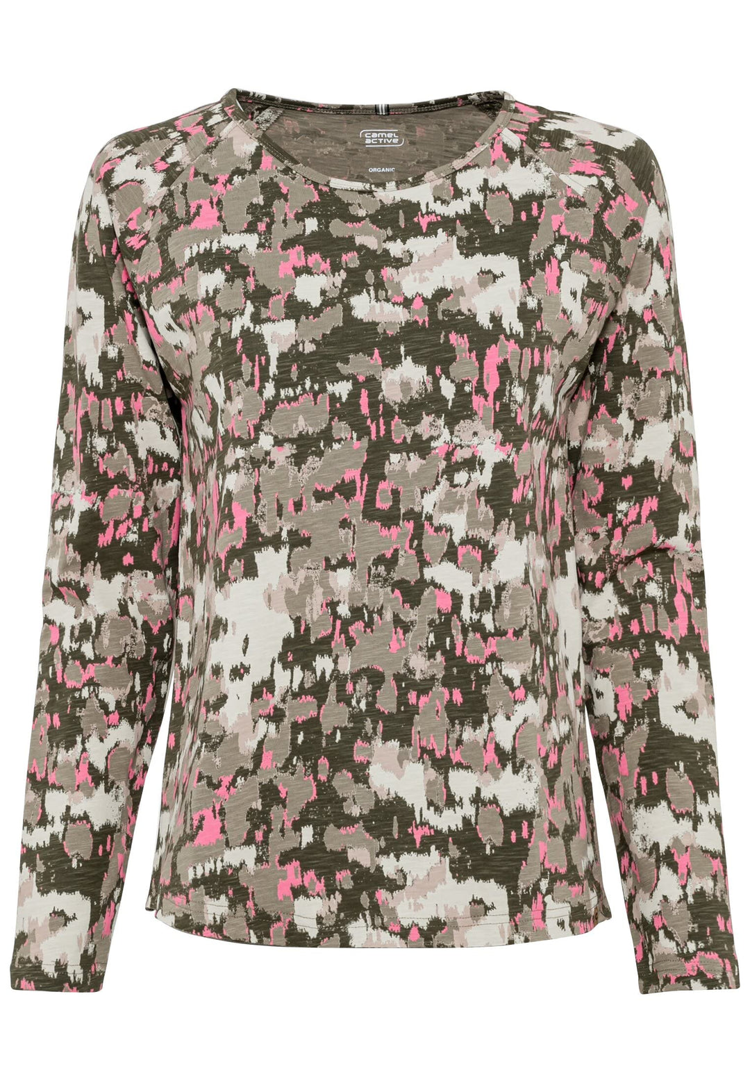 camel active Damen Pullover XS Multicolor Aop, XS Multicolor Aop