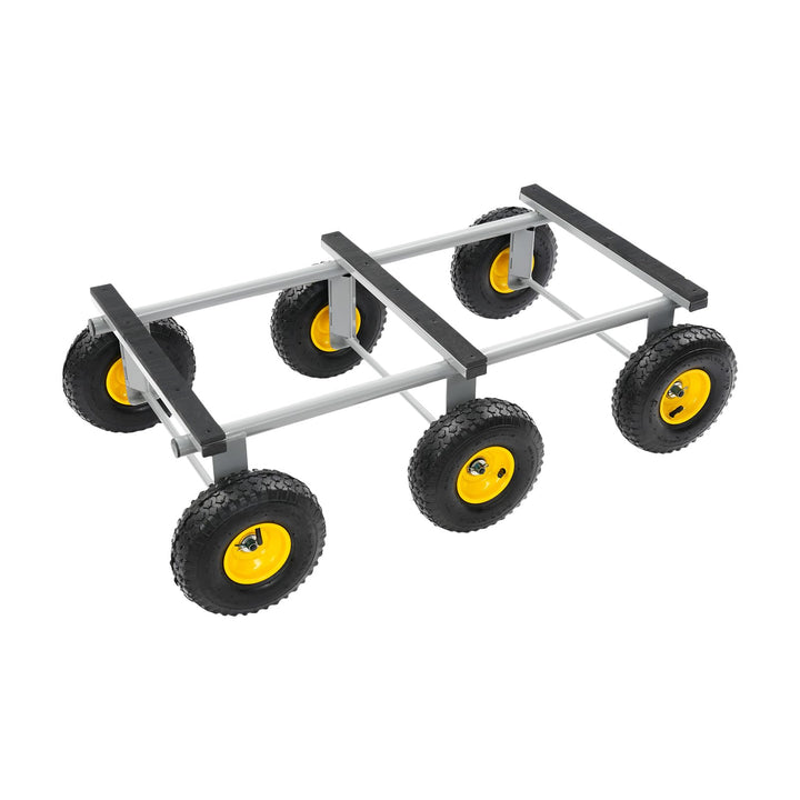 Plattenwagen Transportwagen Möbelwagen Plattformwagen 540 Kg/1200 lbs, 6 Räder, Schwerlast Lasten Ka