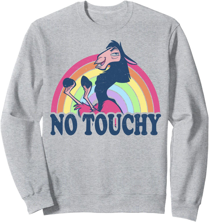 Disney The Emperor's New Groove Kuzco Rainbow No Touchy Sweatshirt