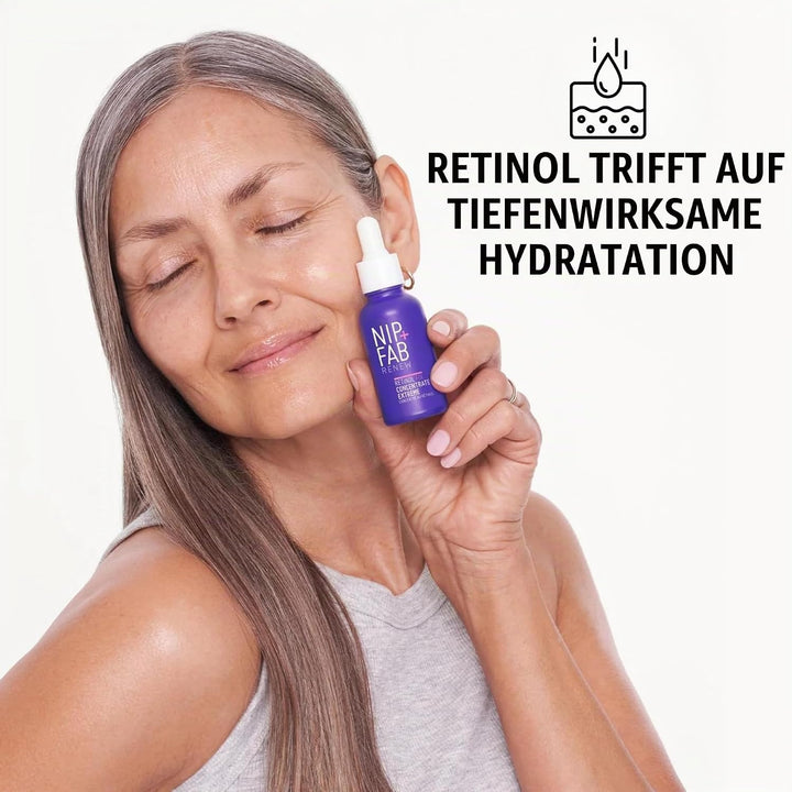 Nip+Fab Retinol Fix Concentrate Extreme 10% - Next-Generation Solution for Youthful Skin with Time-R