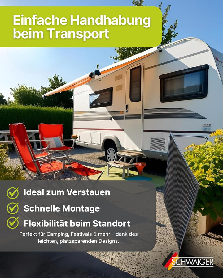 Slim-Line Modul 2er Set mit Wechselrichter Balkonkraftwerk Komplettset PV-Anlage Solaranlage, 2er Se