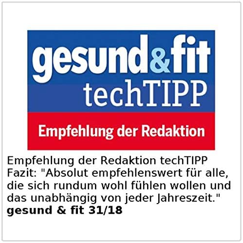 Sichler Haushaltsgeräte blattloser Ventilator: Rotorloser 360°-Tischventilator & Heizlüfter, Oszilla