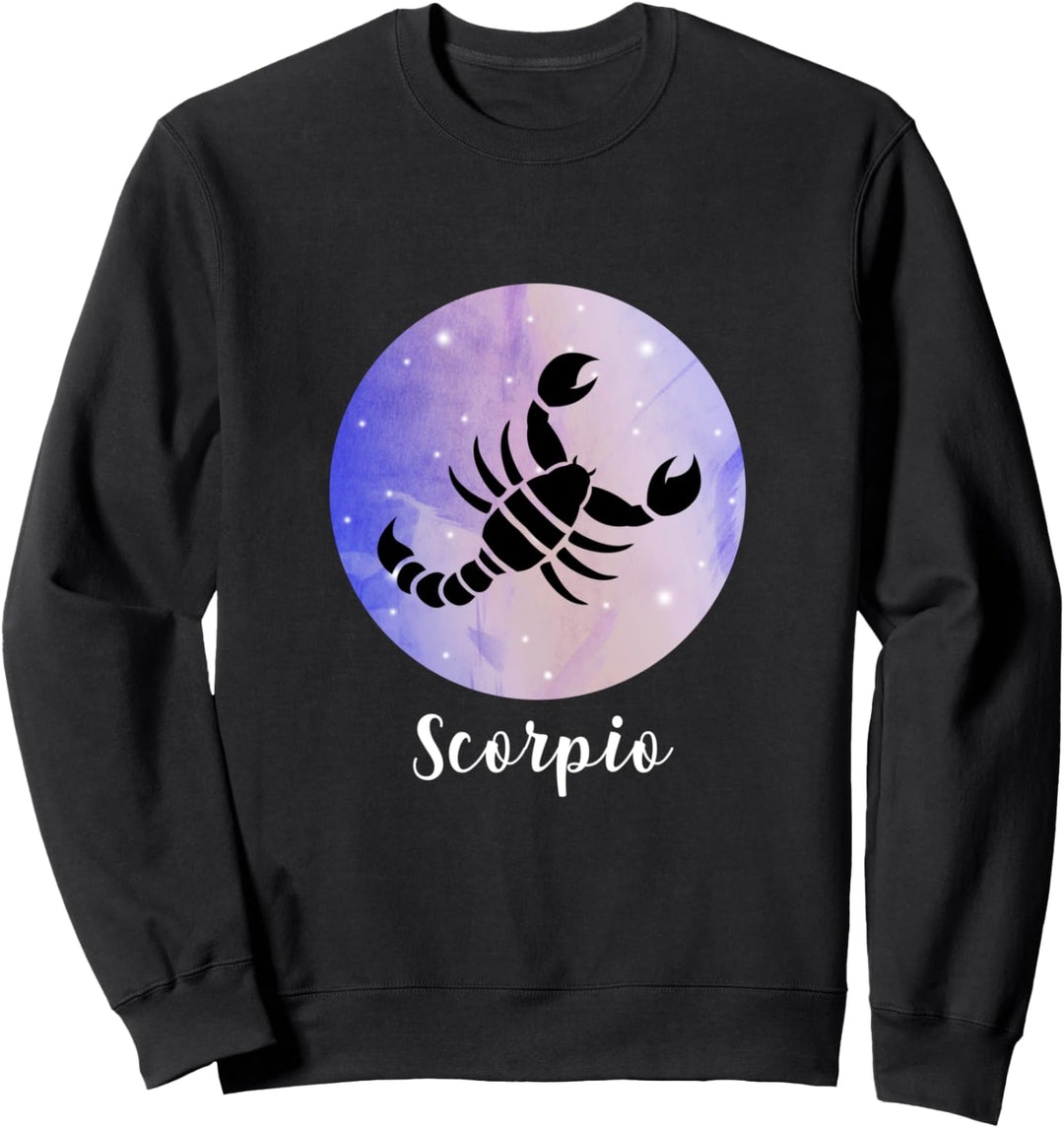Skorpion Geschenk Astrologie Horoskop Sternzeichen Sweatshirt