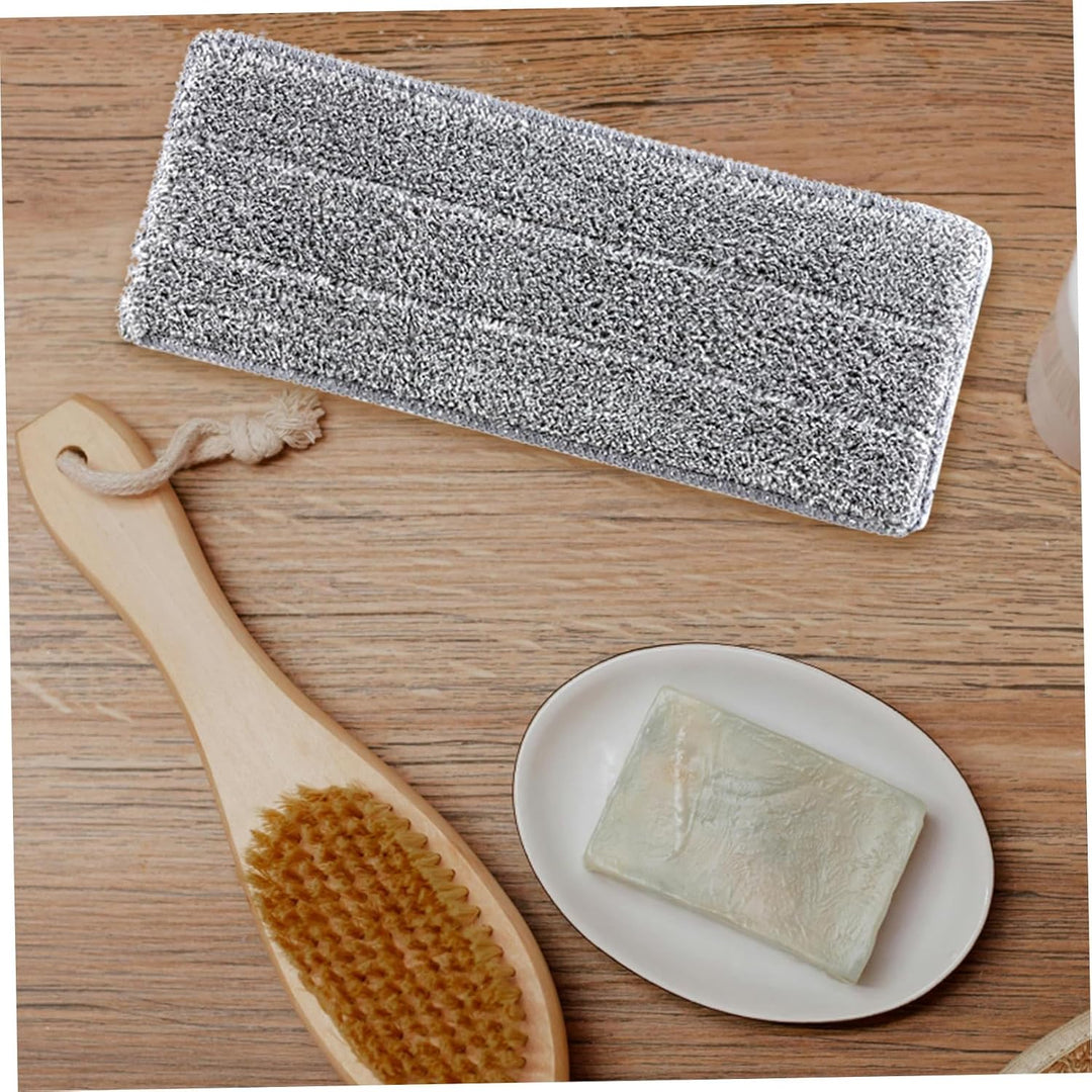 Healvian 5 Stück Packung Ersatz Wischmopp Kopftücher aus Faser für Mop Effektives Schmutzsammeln und