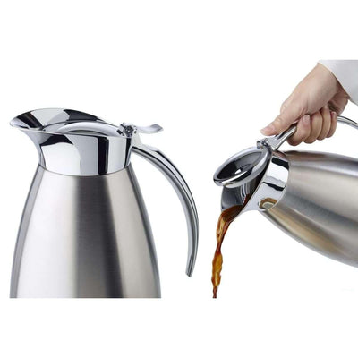 APS Isolierkanne „Advanced“, Kaffeekanne für alle gängigen Kaffeeautomaten, Ø 13,0 cm, H: 19,5 cm, d