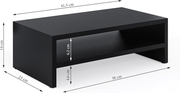 Monitorständer, 2-stufiger Monitorständer, Ständer für Computermonitore, Laptopständer, Computerstän
