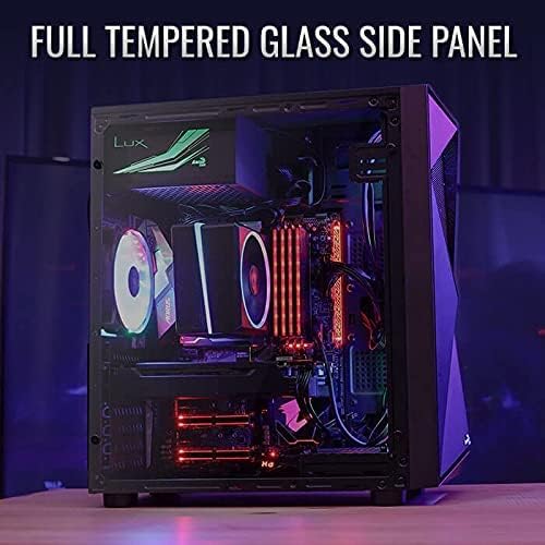 AeroCool Glider Cosmo | ATX PC-Gehäuse mit Glasfenster, ACCM-PV22023.11