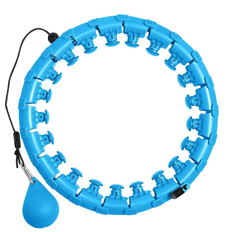 Smart Hula-Hoop-Reifen einstellbar zum Trainieren, Fitness Bauchtrainer Gymnastikreifen - SPINSLIM B