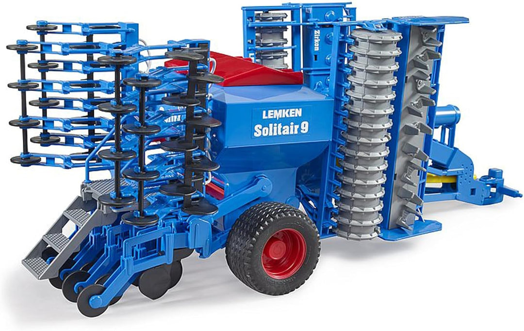bruder 02026 - Lemken Solitair 9-1:16 Sämaschine Anhänger Bauernhof Landwirtschaft Traktor-Zubehör