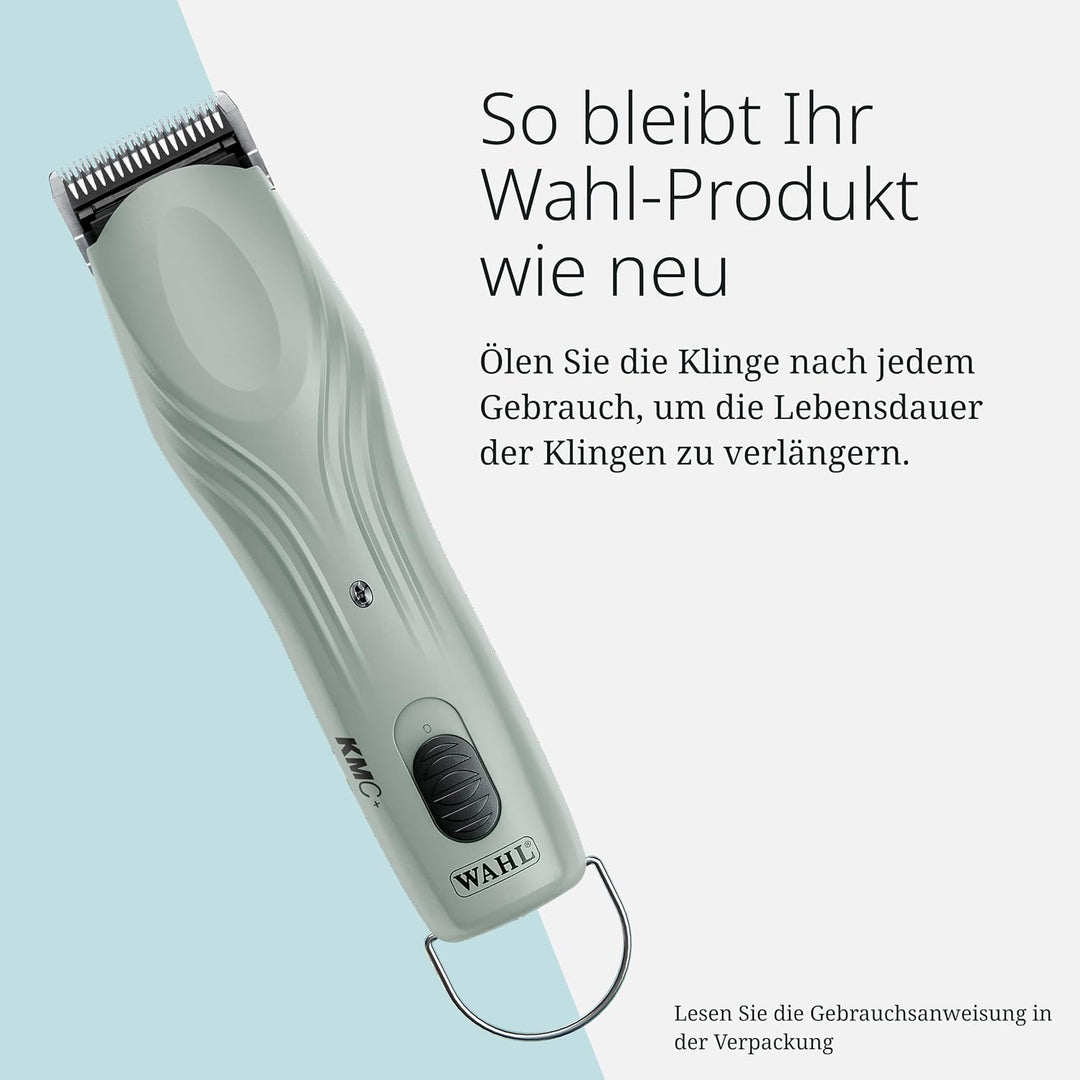 Wahl KMC+ Tierhaarschneider für Haustiere - Bürstenloser Motor, Strukturiertes Gehäuse, Zwei-Geschwi